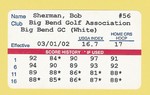 Handicap labels