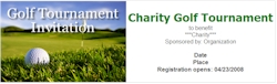 sample charity golf tournament online registration form
