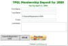sample TPGL online registration form
